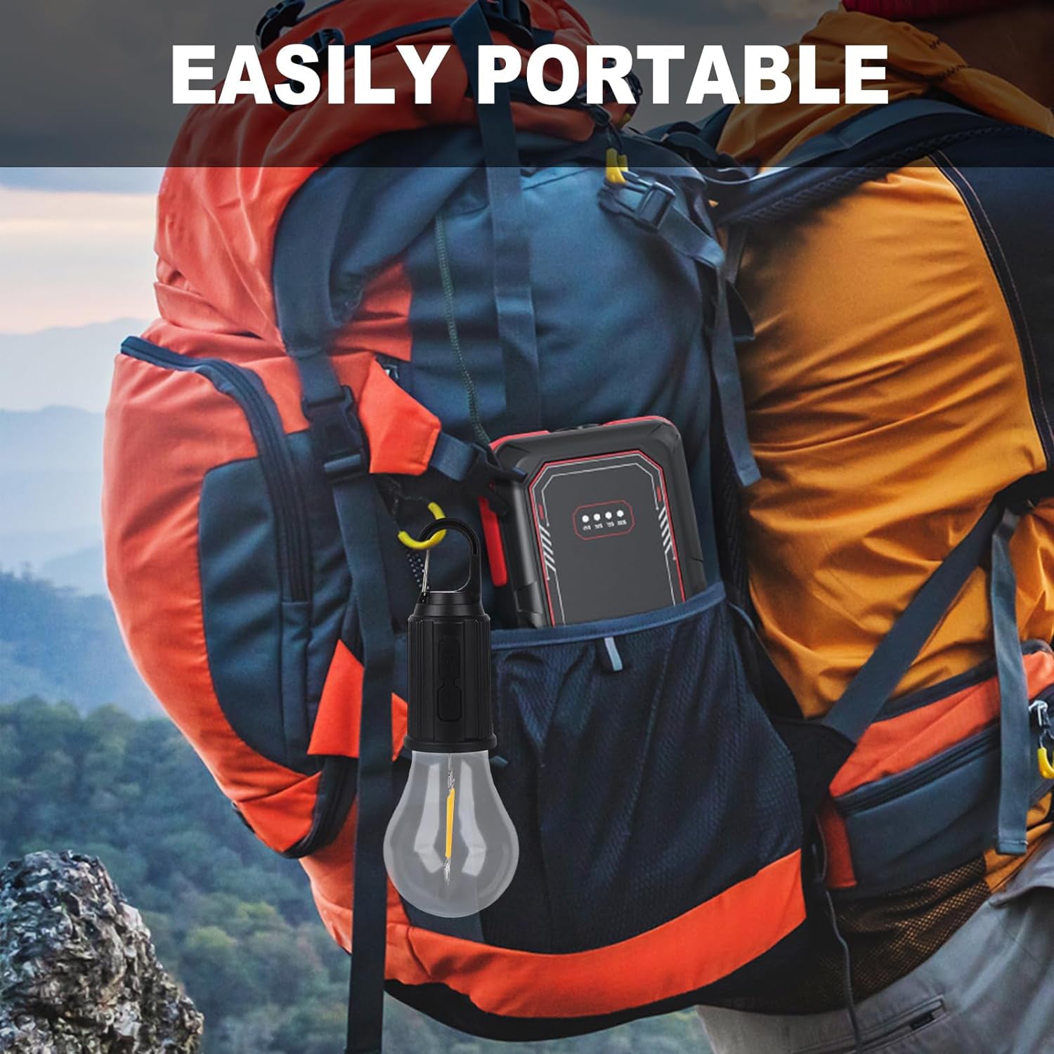 12658 Rechargeable Camping Lights for Tents LED Camping Tent Lantern 3 Lighting Modes Tent Lamp Portable Emergency Camping Lights with Clip Hook for Camping Hiking Fishing, Backpacking (1 Pc) 12658 Rechargeable Camping Lights for Tents LED Camping Tent Lantern 3 Lighting Modes Tent Lamp Portable Emergency Camping Lights with Clip Hook for Camping Hiking Fishing, Backpacking (1 Pc)